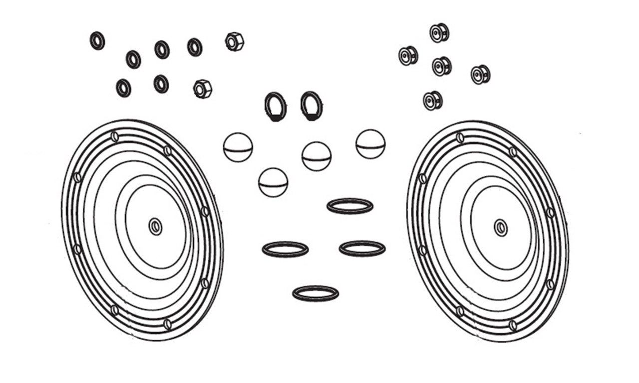 Wet End Kit for Model 8211 Image