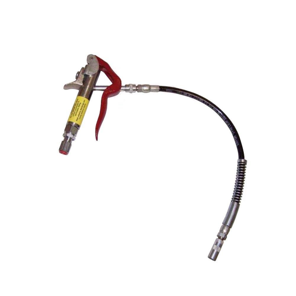 High Pressure Grease Control Handle with Flexible Hose and Hydraulic Coupler
