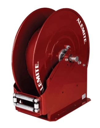 Twin Hose Bare Grease Hose Reel
