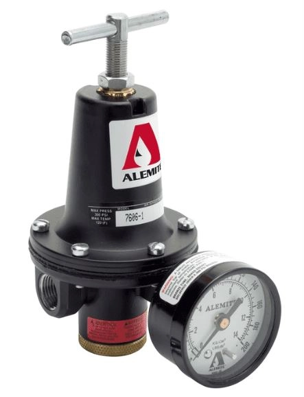 3/8 in. Air Regulator with Gauge