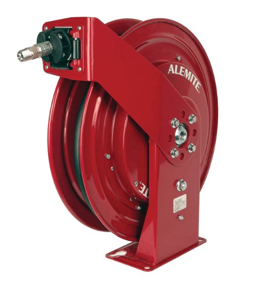 Alemite - 8016-F - Heavy Duty Compact Air and Water Hose Reel