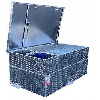 40 Gallon Refueling Tank and Toolbox combo with Fuel Safe Image