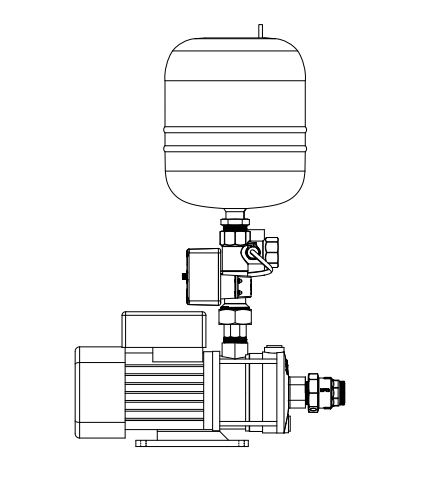 230V Duramac Booster Pump Assembly Image