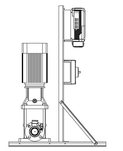 3 in. Flange Threaded