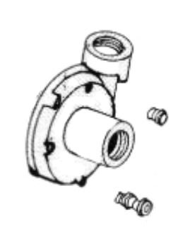 92200RV Cast Iron Volute Assembly, 2 HP