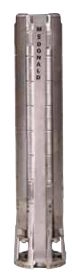 Stainless Steel 6 in. Pump End Image