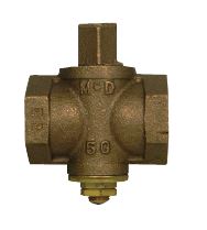 10584 Square Head Plug Valve with Check (With Double Stake Nut)