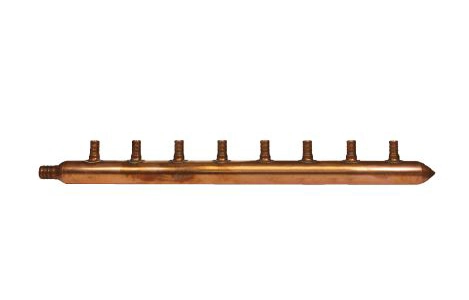 2508 Pex Manifold - Eight branch - No-Lead Image