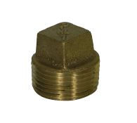 72203 Brass Solid Plug - No-Lead