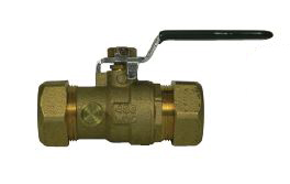 72030C Standard Port Ball Valve with Drain - No-Lead Image