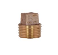 72203D Brass Solid Plug - No-Lead