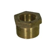 72206 Brass Hex Reducing Bushing - No Lead