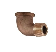 72291D Brass 90 Degree Street Elbow - No-Lead