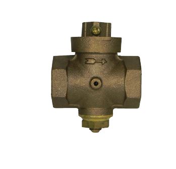 72832 Stop and Drain Plug Valve with Check, Less Handle