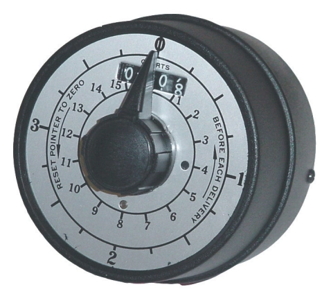 Gallon In-Line Fluid Meter