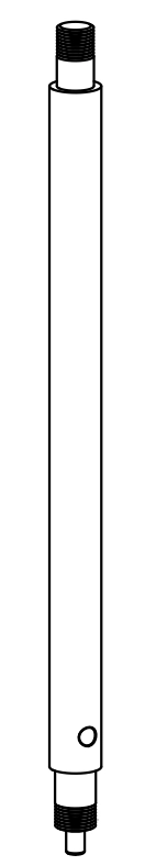 Lower Rod - 400 lb Drum