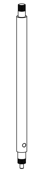 Lower Rod - Stub Tote