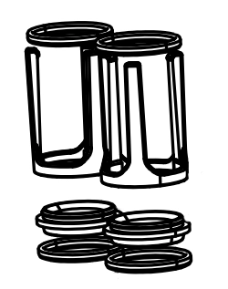 Ball Seats, O-Rings, Ball Guides Image