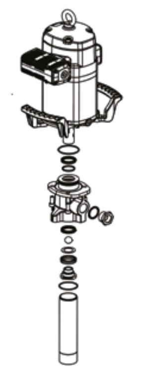 Foot Valve Kit 3:1