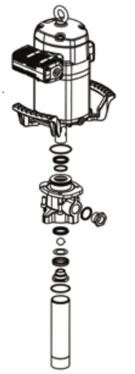Foot Valve Kit 6:1