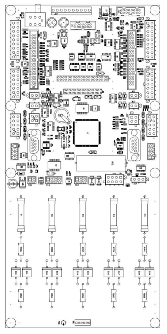 Circuit Board Assembly Upper CPU 819 DP H2/1K/4K (Service Assembly) Image