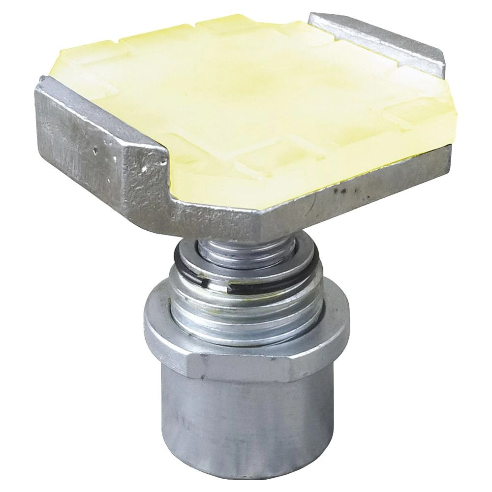 Square Rubber Double Screw Foot Pad Assembly Image