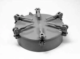 Full Opening Manhole with 6 Clamps Image
