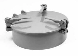 Full Opening Manhole with 3 Clamps Image