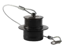 Receiver Cap with Lanyard