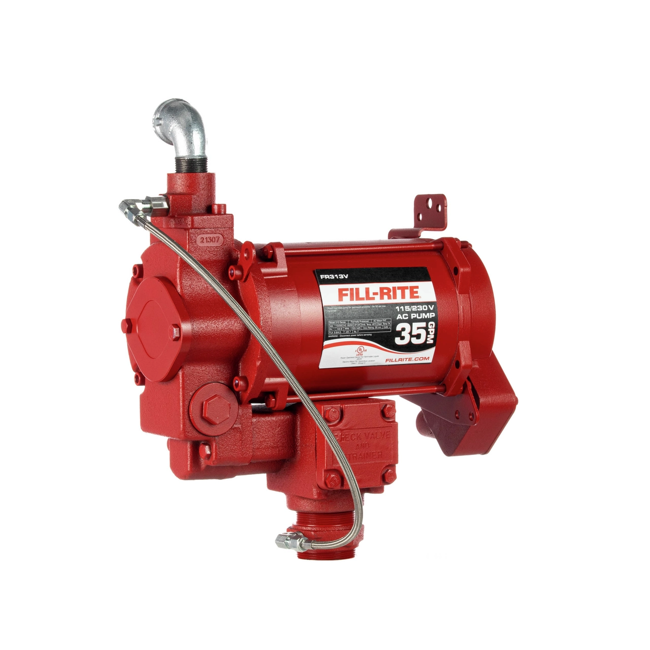 115/230 Volt AC Heavy Duty Fuel Transfer Pump