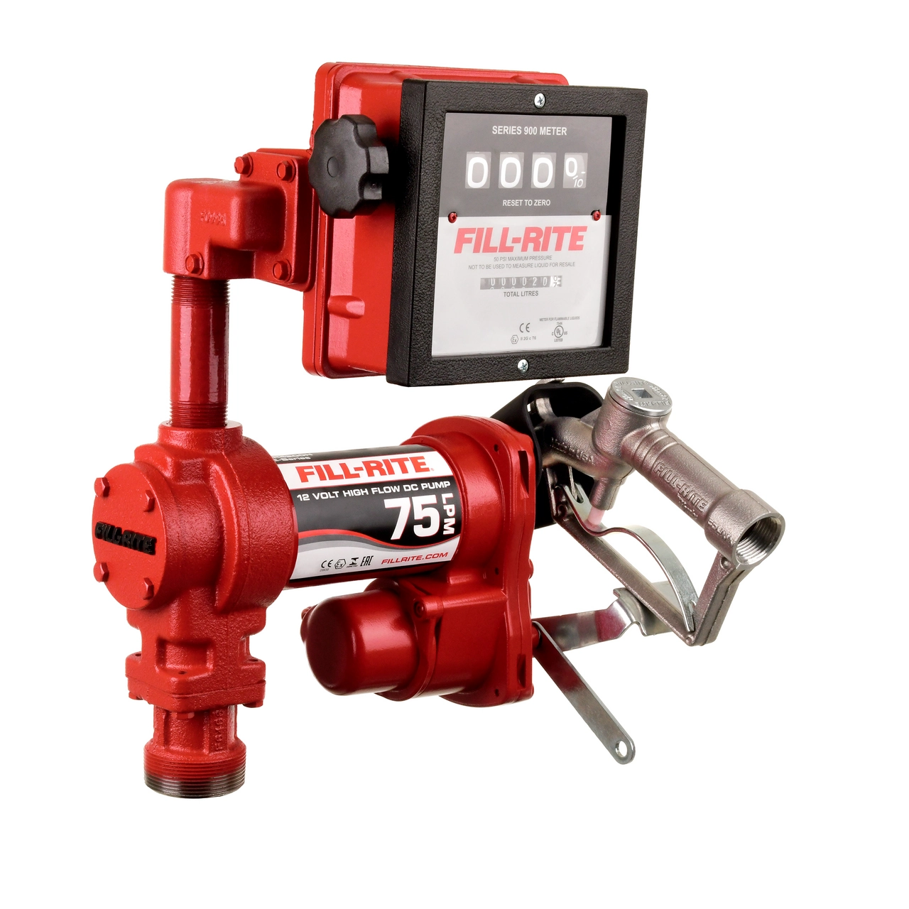 12 Volt DC High Flow Fuel Transfer Pump