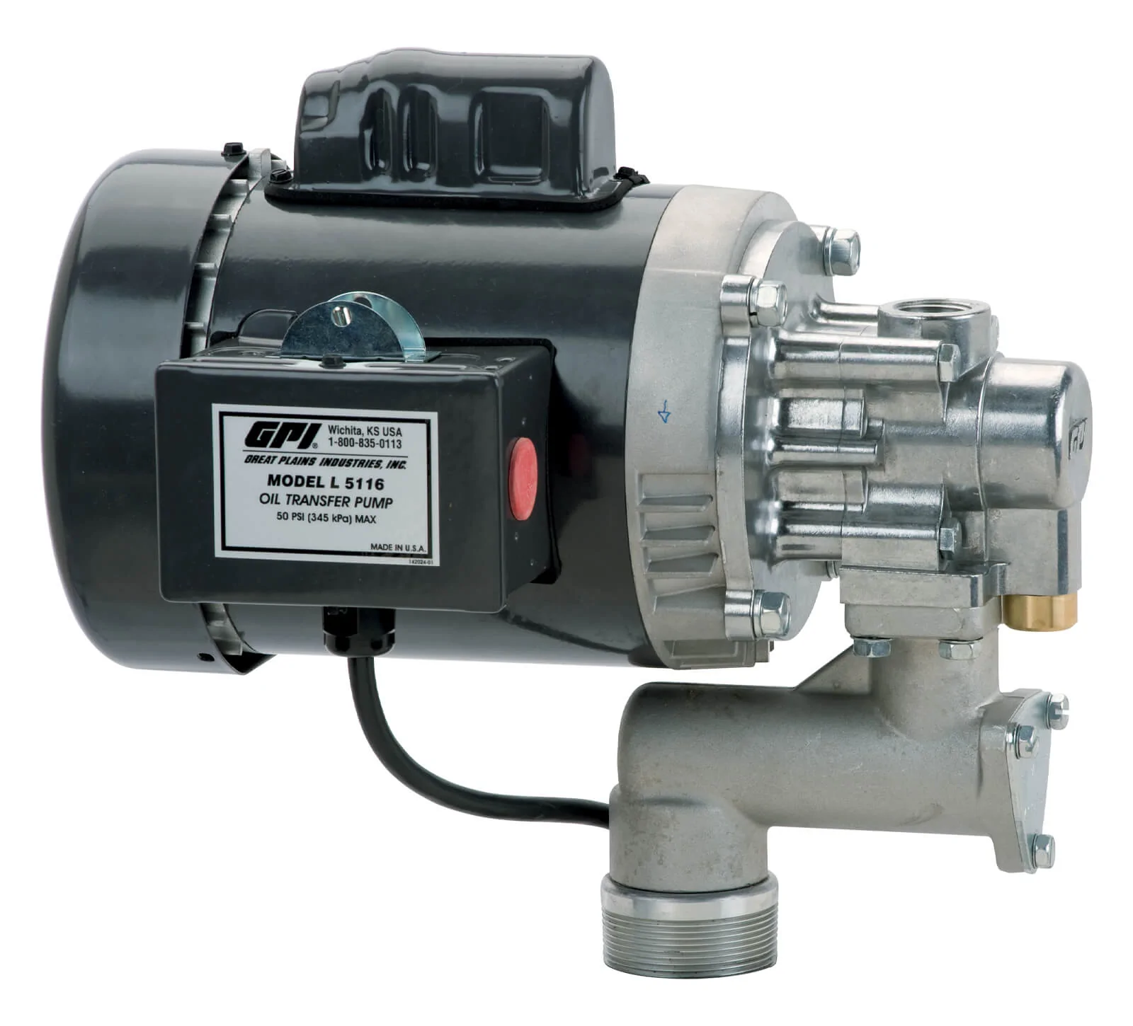 115/230 Volt AC Gerotor Gear Oil Pump