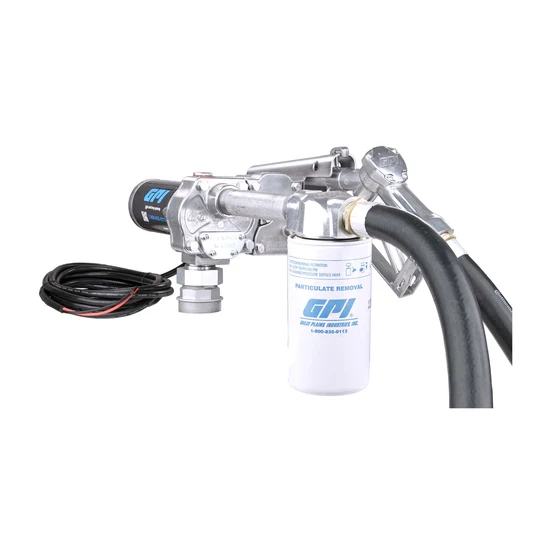 Model: M-180S-ML W/FILTER - 12V DC Fuel Transfer Pump