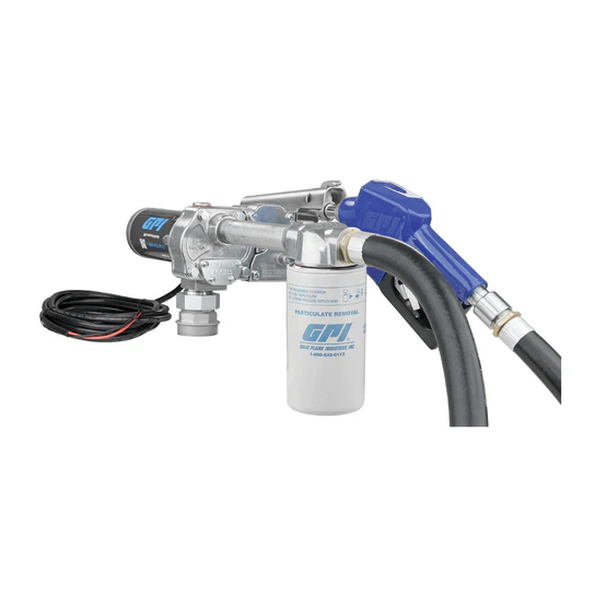 Model: M-180S-AU W/FILTER - 12V DC Fuel Transfer Pump Image