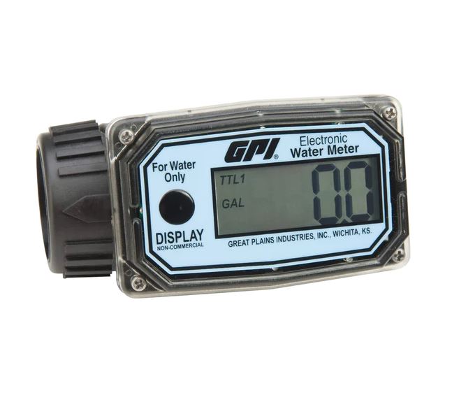 Model: 01N12LM - Electronic Digital Water Meter Image