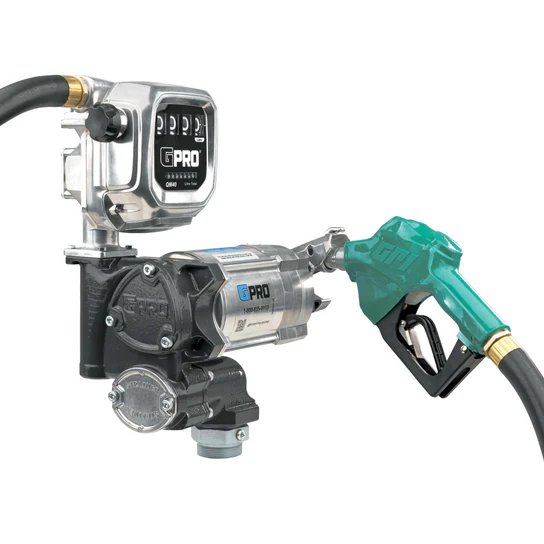 Model: V20-115AD+QM40-G8N - GPRO 115V AC Fuel Transfer Pump with QM Meter Image