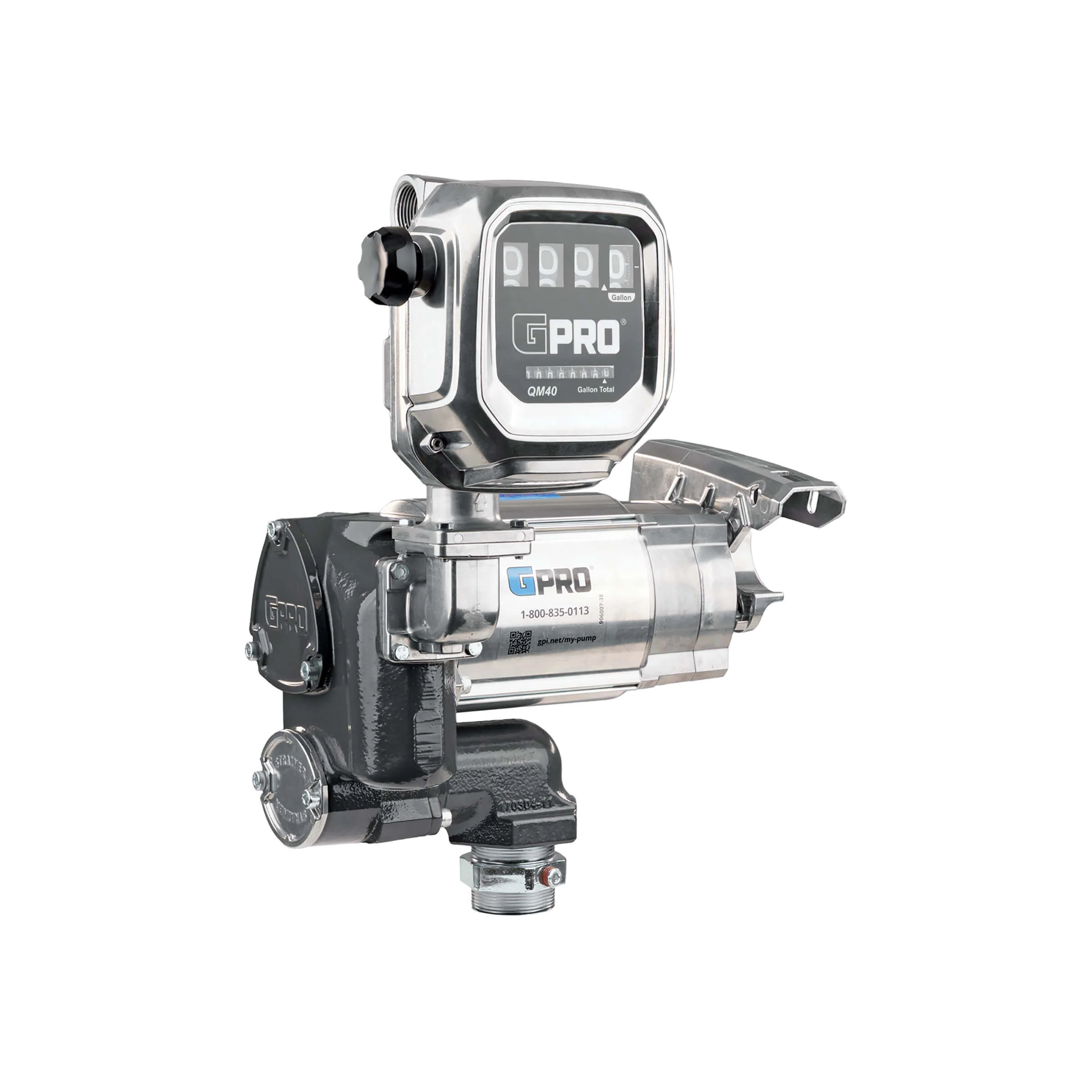 Model: V35-115PO+QM40-G8N, GPRO 120V Fuel Transfer Pump with QM Meter Image