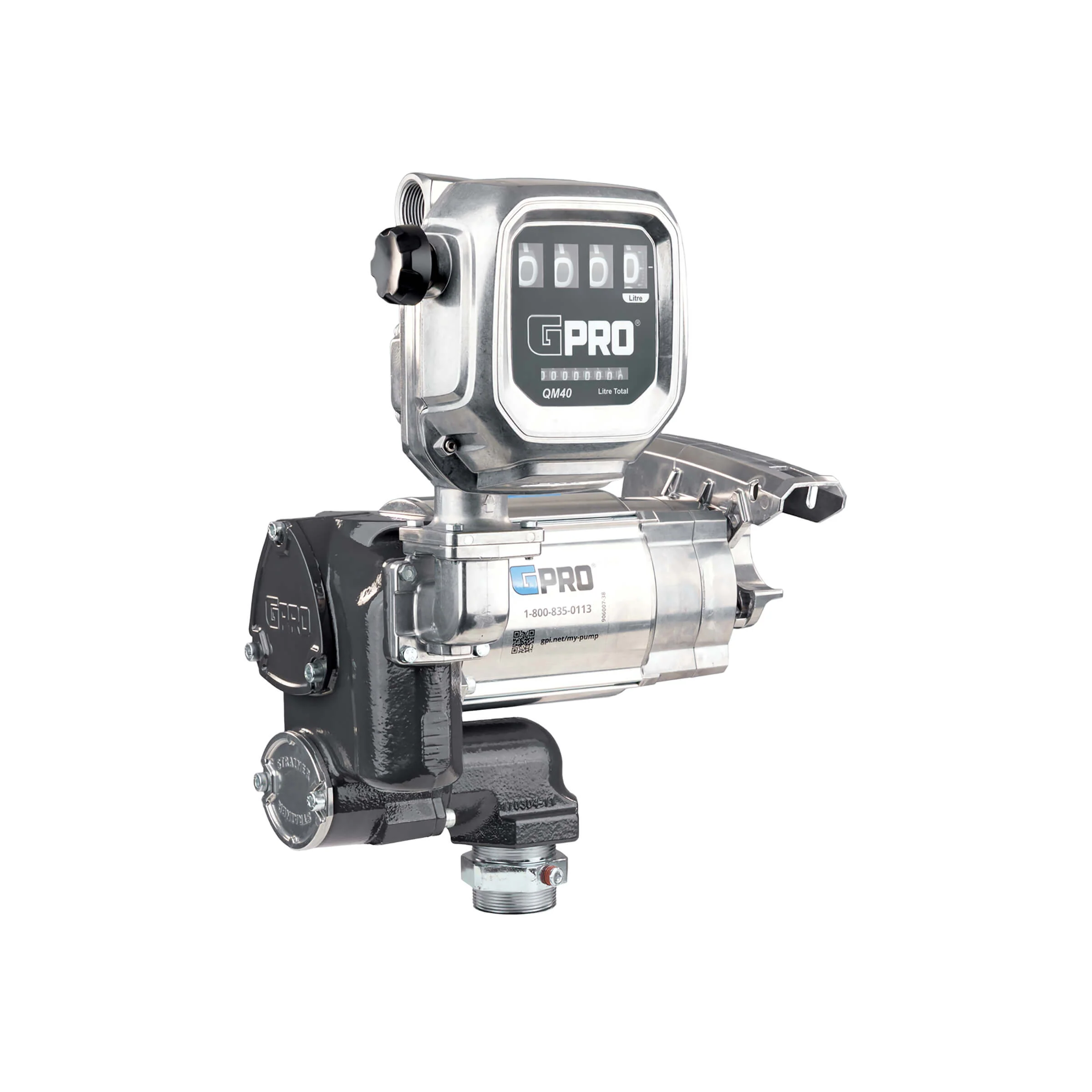 Model: V35-115PO+QM40-L8N, GPRO 120V Fuel Transfer Pump with QM Meter Image