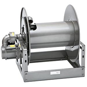 Heavy Duty Air Rewind Hose Reel for Fuel Dispensing, Bulk Transfer, Suction, Discharge Image