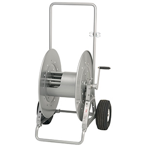 Portable Storage Reel on Wheels for Industrial Maintenance, Construction, Agriculture, Grounds Maintenance