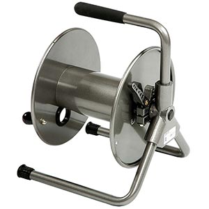 Portable Storage Reel (No Live Connections) for Cord, Rope, Cable, Forestry Lay Flat Hose