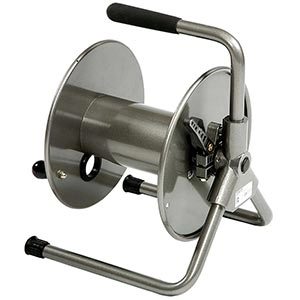 Portable Storage Reel (No Live Connections) for Cord, Rope, Cable, Forestry Lay Flat Hose Image