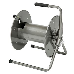 Portable Storage Reel (No Live Connections) for Cord, Rope, Cable, Forestry Lay Flat Hose Image