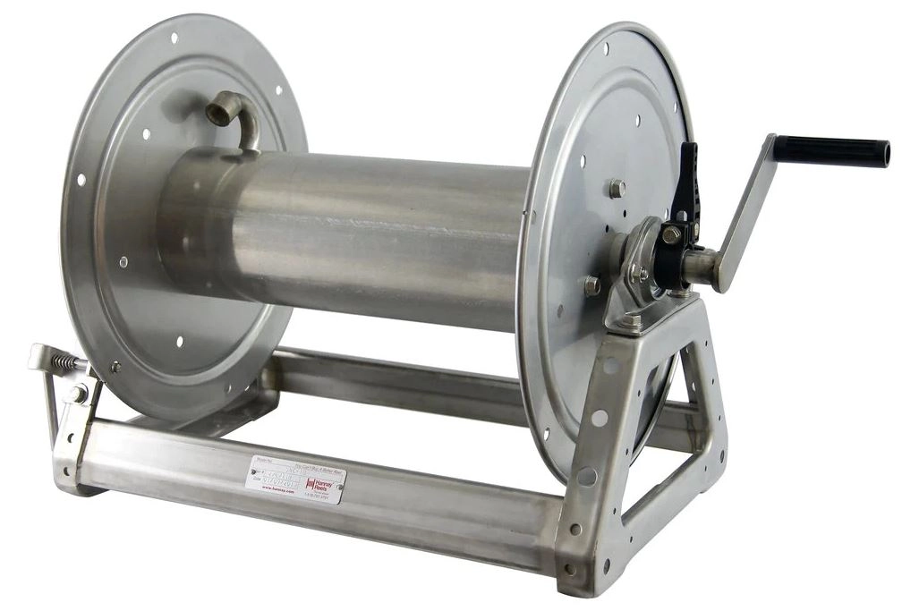 Non-corrosive Manual Rewind Hose Reel for Lawn Care, Pest Control, Pressure Washing, Agriculture, High Pressure, Horticulture Image