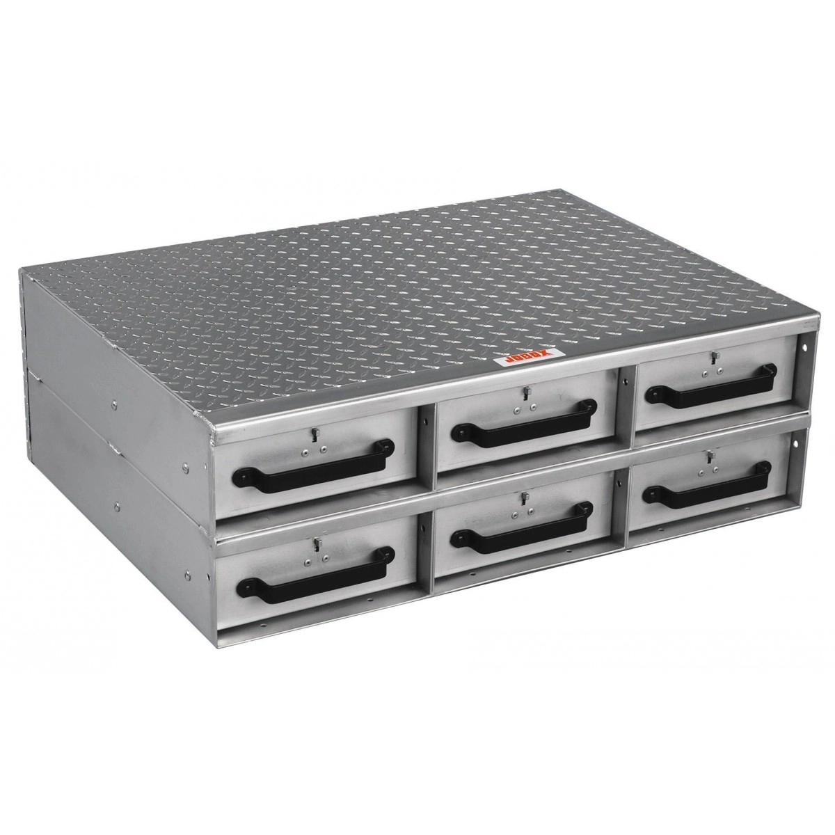 Short Floor Heavy-Duty Aluminum Drawer Storage Image