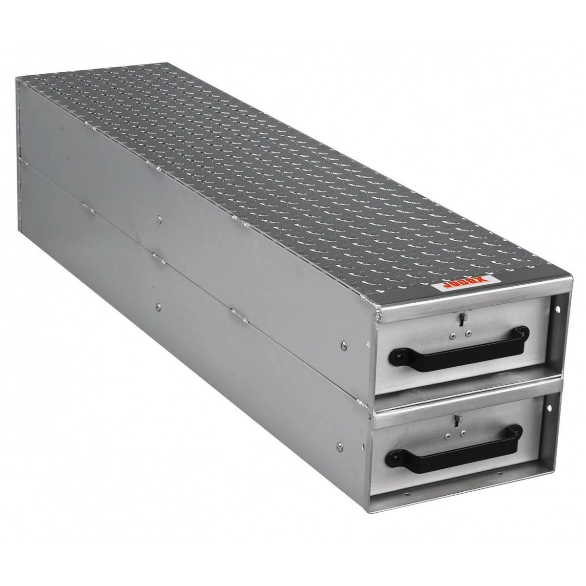 Long Stacked Heavy-Duty Aluminum Drawer Storage