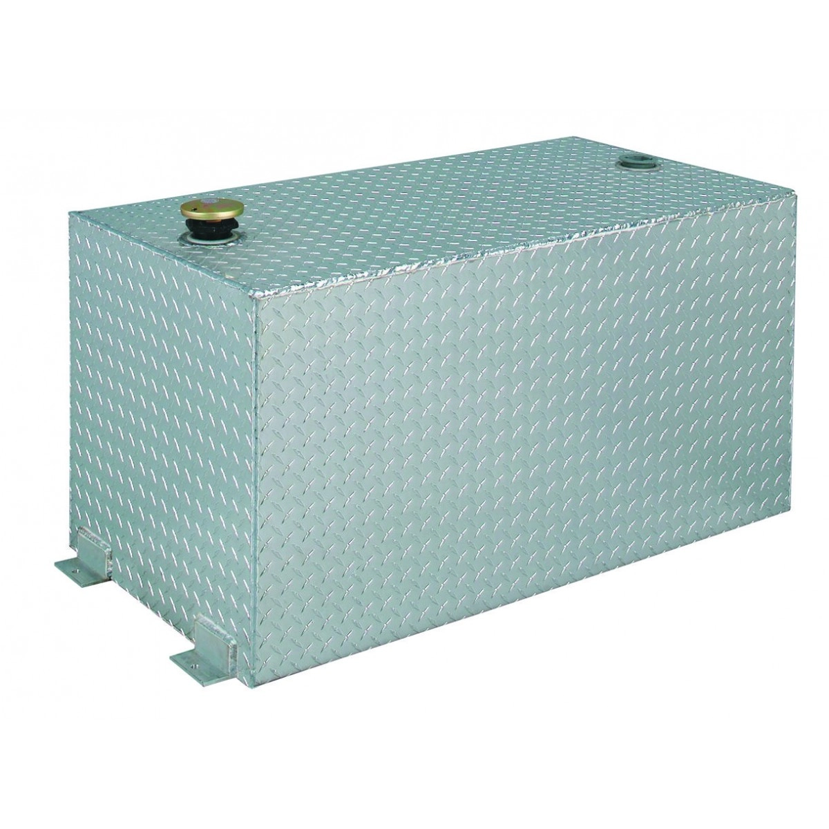 91 Gallon Rectangular Aluminum Liquid Transfer Tank