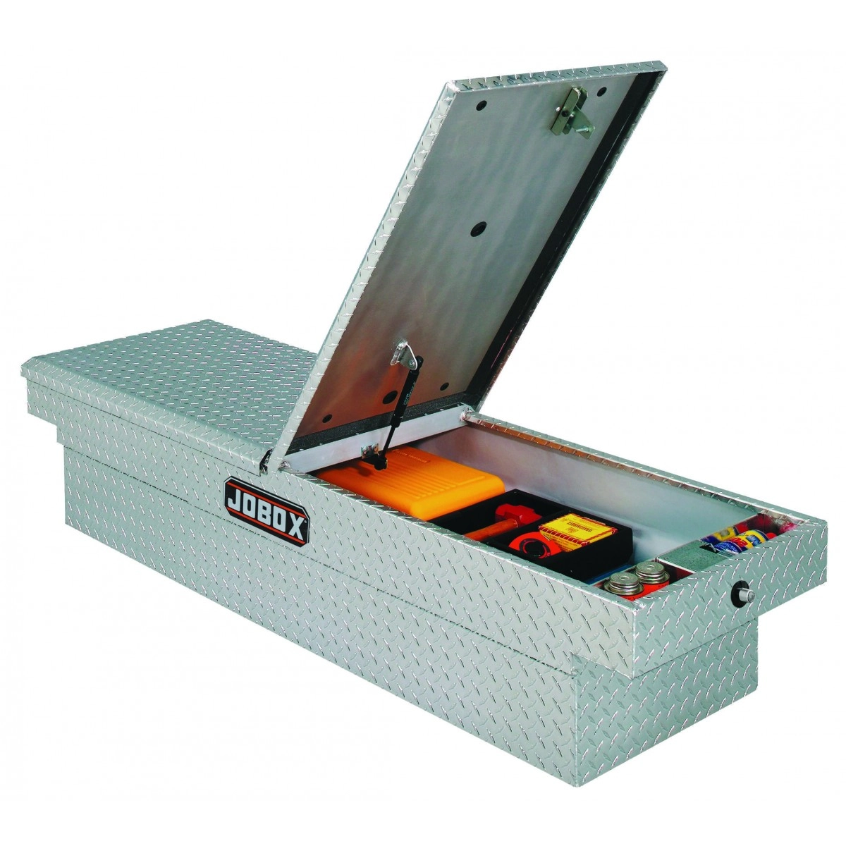 Aluminum Mid Lid Crossover Truck Box Image