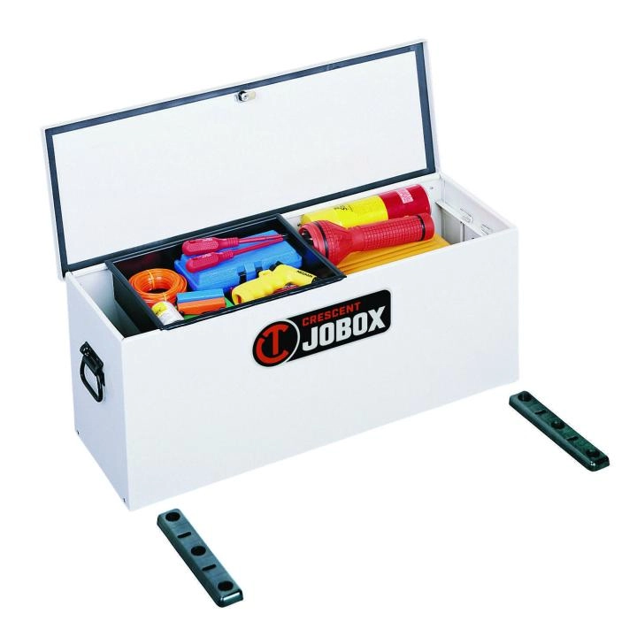 32 in. Steel Portable Truck Chest With Mounting Base Plates Image