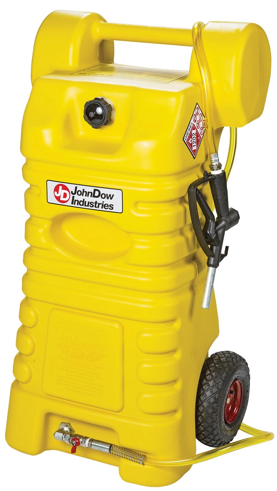 25-Gallon Poly Fuel Cart - Diesel Image